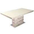 Kép 4/7 - FLÓRA PLUSZ asztal 160(+40)cm - VÁLASZTHATÓ SZÍNEKBEN