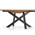 Kép 7/10 - CAPITAL asztal 160(+40)cm - Arany Tölgy / Fekete