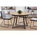 Kép 15/16 - MORETTI asztal 118(+30)cm - Arany Tölgy / Fekete / Antracit