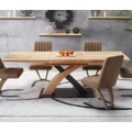 Kép 1/2 - SANDOR 3 asztal 160(+60)cm - Arany Tölgy / Fekete