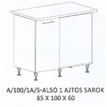 Kép 1/10 - ANIKÓ A/100/1A/S-ALSÓ 1 ajtós munkalapos sarok elem JOBBOS
