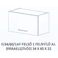 Kép 1/3 - HELGA F/34/60/1AF-FELSŐ 1 felnyíló ajtós PÁRAELSZÍVÓS elem