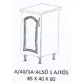 Kép 1/6 - FLÓRA A/40/1A-ALSÓ 1 ajtós munkalapos elem - BALOS