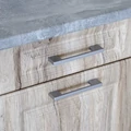 Kép 6/7 - ORSI 200 cm konyhabútor 2M.Mosogató / San Remo-Trüffel + Beton munkalap
