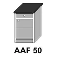 Kép 1/7 - ANTÓNIA AAF50 1 ajtós 1 fiókos munkalapos elem jobbos