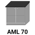 Kép 1/8 - LAURA AML70-as munkalapos elem