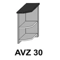 Kép 1/8 - LAURA AVZ30-as végzáró munkalapos elem jobbos