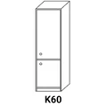 Kép 1/7 - ANTÓNIA K60 zárt ajtós kamra elem, jobbos