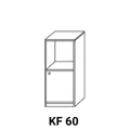 Kép 1/8 - LAURA KF60 beépíthető sütős, ajtós elem, jobbos
