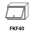 Kép 1/6 - ZILLE FKF40 felső félmagas, kamra mélységű felnyílós elem