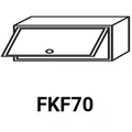 Kép 1/6 - ZILLE FKF70 felső félmagas, kamra mélységű felnyílós elem