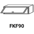Kép 1/8 - LAURA FKF90 felső félmagas, kamra mélységű felnyílós elem
