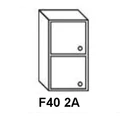 Kép 1/7 - ANTÓNIA F40 2A-as 2 ajtós zárt elem balos