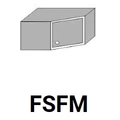 Kép 1/7 - ANTÓNIA FSFM felső félmagas sarok elem jobbos
