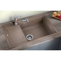 Kép 2/6 - BLANCO Zia XL 6 S Compact medence + csepegtetős silgránit mosogató - Alumetál