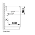 Kép 6/6 - BLANCO Zia XL 6 S Compact medence + csepegtetős silgránit mosogató - Alumetál