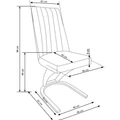 Kép 9/9 - K338 szék - Barna / Fekete