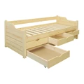 Kép 1/2 - Etsberger 5 fiókos ágykeret 90x200 ( 5f-10-100 ), ágyráccsal
