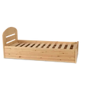 Kép 1/2 - Etsberger Anikó Ágyneműtartós ágykeret 90x200-as ( Ao-11-100 ), ágyráccsal