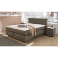 Kép 2/3 - ANNIKA Boxspring franciaágy 160x200 cm - Barna 411-08