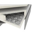 Kép 5/7 - DORMAN Boxspring franciaágy 180x200 cm - Krém Mono 231