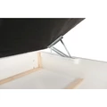 Kép 6/13 - FERATA KOMFORT Boxspring franciaágy 140x200 cm - Világosszürke Colet 04