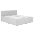 Kép 1/16 - FERATA KOMFORT Boxspring franciaágy 160x200 cm - Világosszürke Colet 04