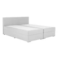 Kép 2/16 - FERATA KOMFORT Boxspring franciaágy 160x200 cm - Világosszürke Colet 04