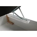 Kép 6/16 - FERATA KOMFORT Boxspring franciaágy 160x200 cm - Világosszürke Colet 04