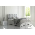 Kép 6/6 - FONDA Boxspring franciaágy 160x200 cm - Világosszürke Mono 244