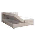 Kép 3/4 - RIANA komfortos BOXSPRING franciaágy 180x200 - Colet világosszürke 04