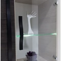 Kép 6/14 - ATLANTA nappali szekrénysor 330 cm LED világítással - Canterbury / Santana