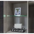 Kép 7/14 - ATLANTA nappali szekrénysor 330 cm LED világítással - Canterbury / Santana