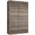 Kép 1/3 - FŐNIX 154 cm tolóajtós gardrób - Canyon Tölgy / Szürke profil