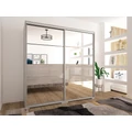 Kép 4/4 - MIRROR 180 cm tükrös tolóajtós gardrób - VÁLASZTHATÓ SZÍNEKBEN