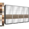 Kép 1/3 - MIRROR 318 cm tükrös tolóajtós gardrób - VÁLASZTHATÓ SZÍNEKBEN