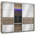 Kép 4/4 - MIRROR 239 cm tükrös TV-s gardrób - VÁLASZTHATÓ SZÍNEKBEN
