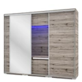 Kép 1/4 - BOND 3BL 239 cm TV-s gardrób 1 TÜKÖRREL - San Remo