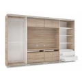 Kép 2/4 - LUX 318 cm TV-s gardrób - VÁLASZTHATÓ SZÍNEKBEN