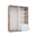 Kép 2/4 - LUX 120 cm tolóajtós gardrób - VÁLASZTHATÓ SZÍNEKBEN