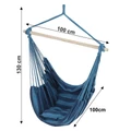 Kép 8/9 - NIKOLO NEW függőfotel kék (254340)