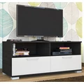 Kép 1/3 - BASEL TV asztal / TV-s elem - Nero / Bianco