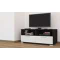 Kép 3/3 - BASEL TV asztal / TV-s elem - Nero / Bianco
