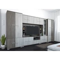 Kép 8/11 - VERONA nappali szekrénysor 380 cm - Sötét Katthult / Katthult