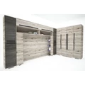 Kép 8/10 - NEST áthidalós szekrénysor / garnitúra LED világítással - San Remo / Canterbury