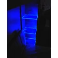 Kép 2/9 - NEST áthidalós szekrénysor / garnitúra LED világítással - Sonoma Tölgy / Canterbury