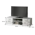 Kép 2/3 - ZUNO NEW TV asztal - Fehér