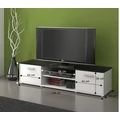 Kép 4/4 - ZUNO NEW TV asztal - Fekete / Fehér