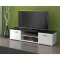 Kép 1/4 - ZUNO NEW TV asztal - Fekete / Fehér