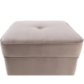 Kép 5/10 - RUFINO 2 NEW puff elegáns stílusban - 05 Taupe bézses szürke / Bükkfa (359960)